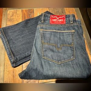 Kimes Ranch Dark Blue Bootcut Jeans